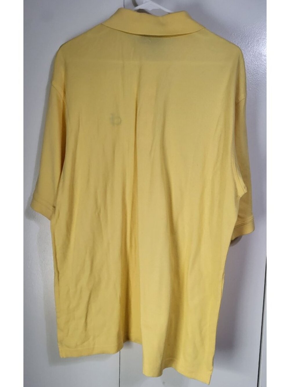 Masters Collection Shirt Men's Large Pima Cotton Yellow Golf Polo Augusta - Picture 2 of 10